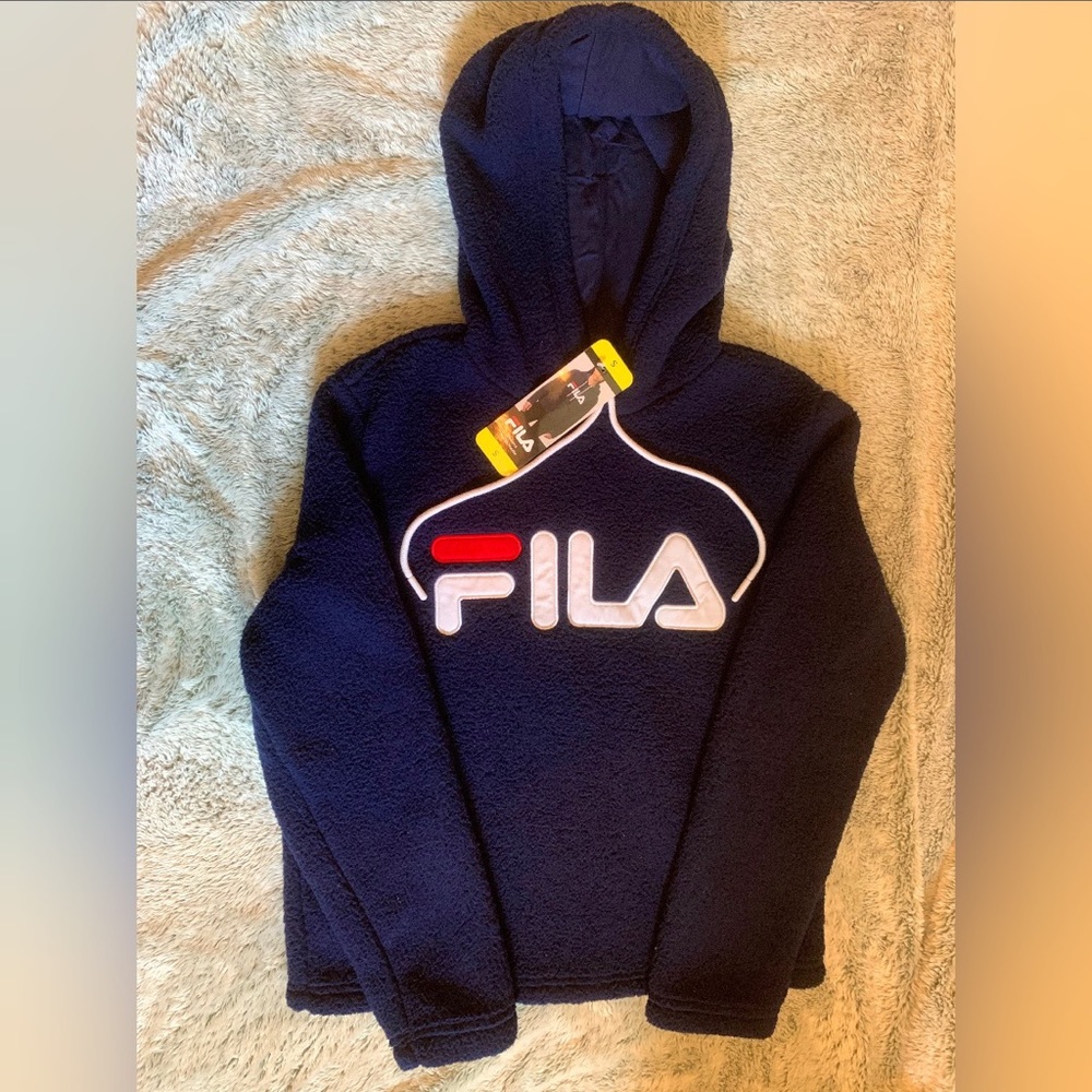 Super comfy Fila Sherpa hoodie!